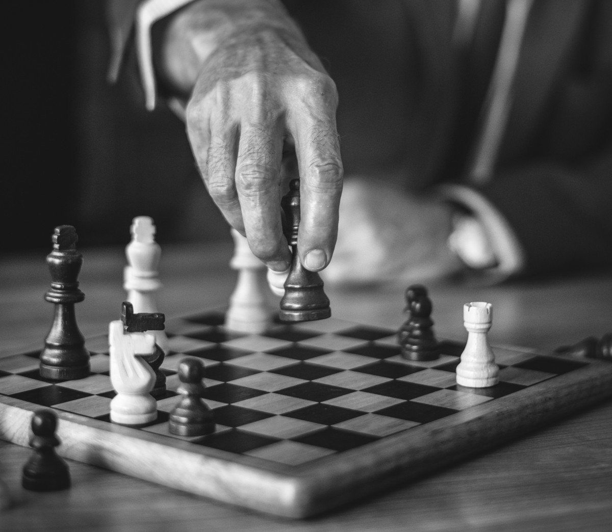 Man making his next move @rawpixel.com