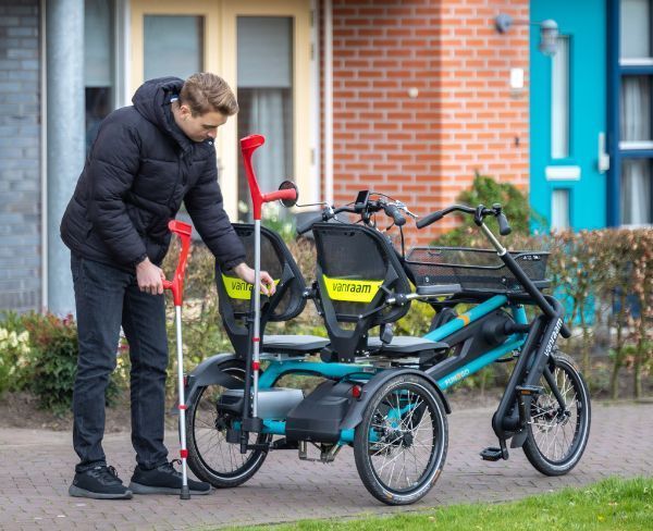 Parallel-Tandem Van Ram Modell Fun2Go - Bei Veloprojekt: www.RadelnOhneAlter.COM