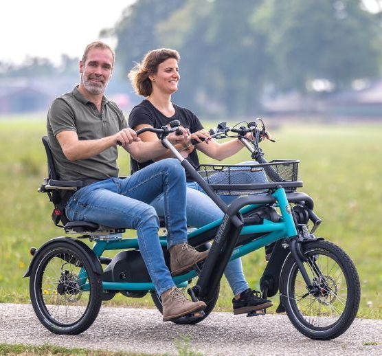 Parallel-Tandem Van Ram Modell Fun2Go  - Bei Veloprojekt:  www.RadelnOhneAlter.COM