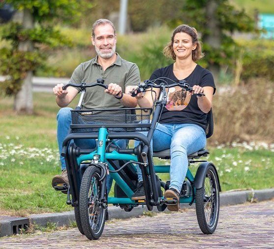 Parallel-Tandem Van Ram Modell Fun2Go - Bei Veloprojekt: www.RadelnOhneAlter.COM