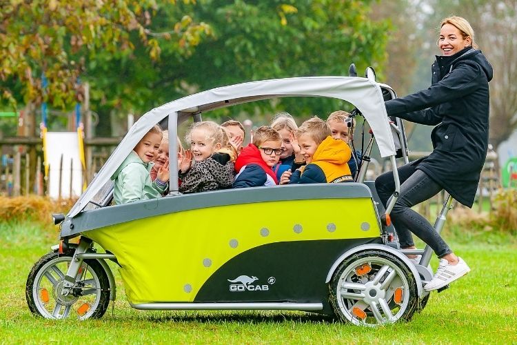 Den Kinder-Transporter GOCAB (Van Raam) gibt es bei Veloprojekt