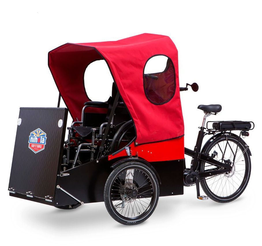 Nihola COMBO, Rikscha & Rollstuhltransporter in Einem - bei Veloprojekt: www.RadelnOhneAlter.COM Nihola COMBO, Rikscha & Rollstuhltransporter in Einem - bei Veloprojekt: www.RadelnOhneAlter.COM