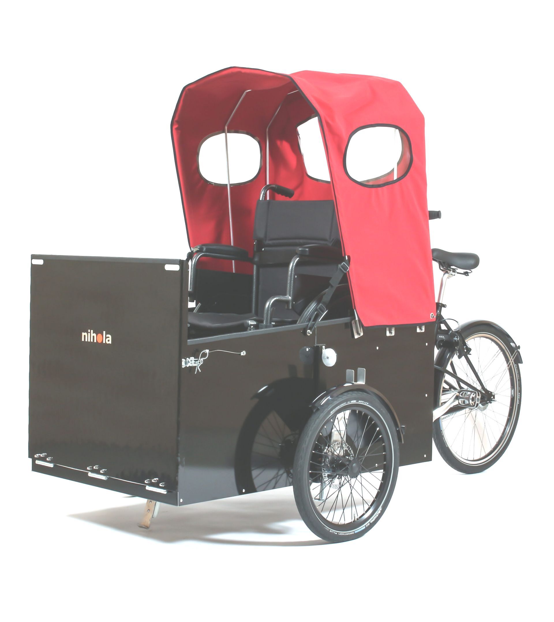 Eingeladener Rollstuhl - Nihola Flex2