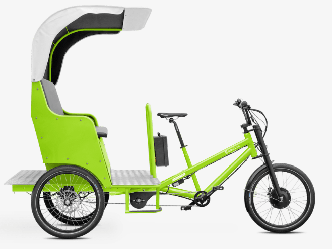 Die Fahrrad-Rikscha MUSKETIER von Radkutsche - Gibt es bei veloprojekt