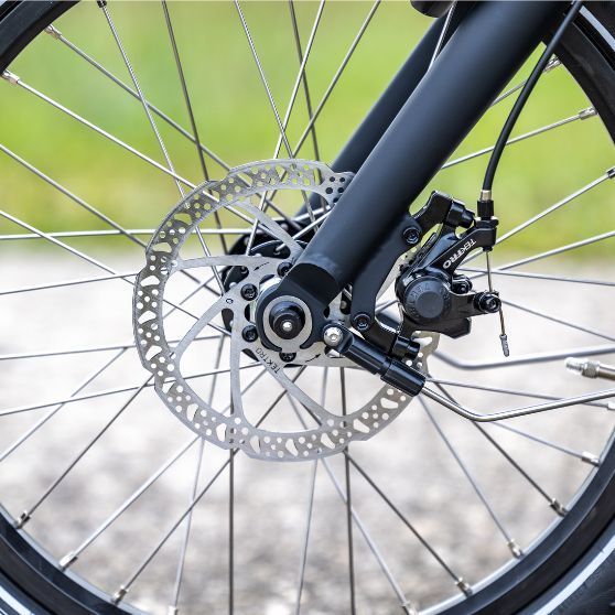 Hydraulische Scheibenbremsen am Fun2Go