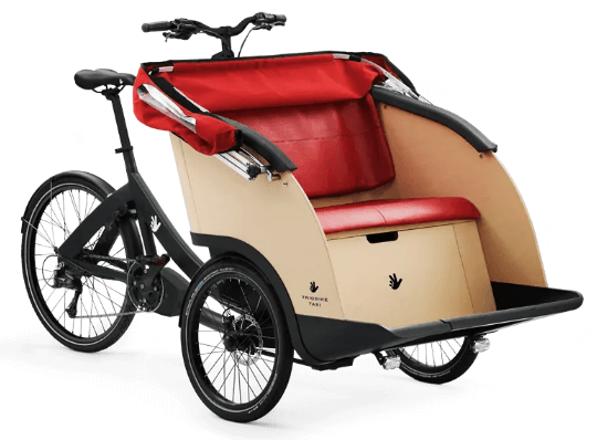 Die Fahrrad-Rikscha TAXI von Triobike - Gibt es auch bei veloprojekt