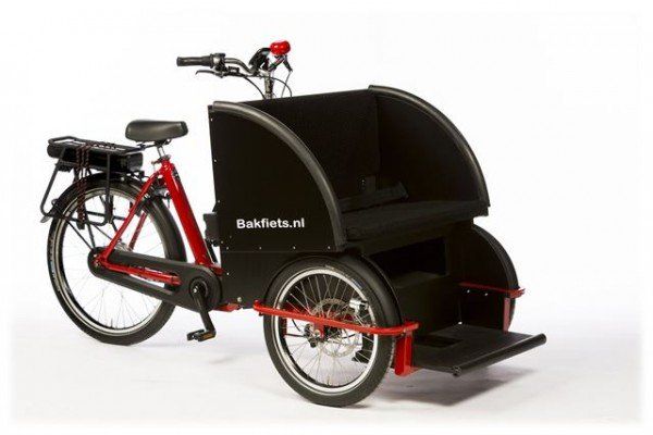 Die Fahrrad-Rikscha von Bakfiets - Gibt es auch bei veloprojekt