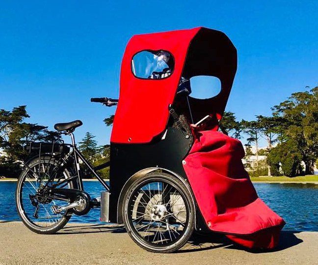 Die Fahrrad-Rikscha TAXI von Nihola - Gibt es auch bei veloprojekt