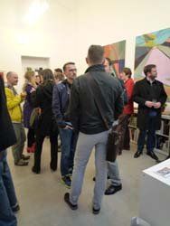 Vernissage Silke Bartsch; Foto: Katja Krämer 2014