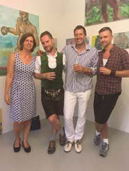 Vernissage Alexander von Agoston; Foto: Katja Krämer 2016