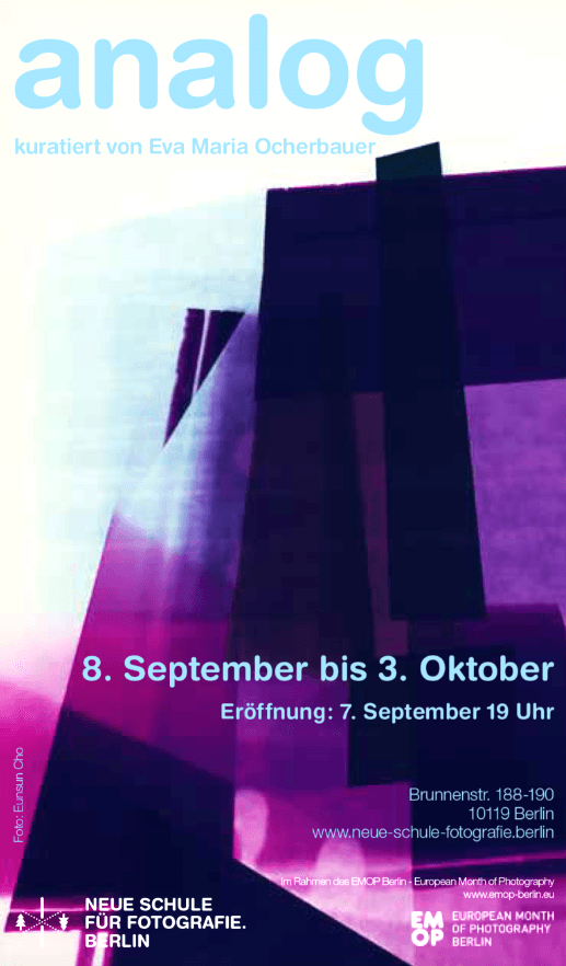 Analog, neue schule für Fotografie Berlin, 2018
