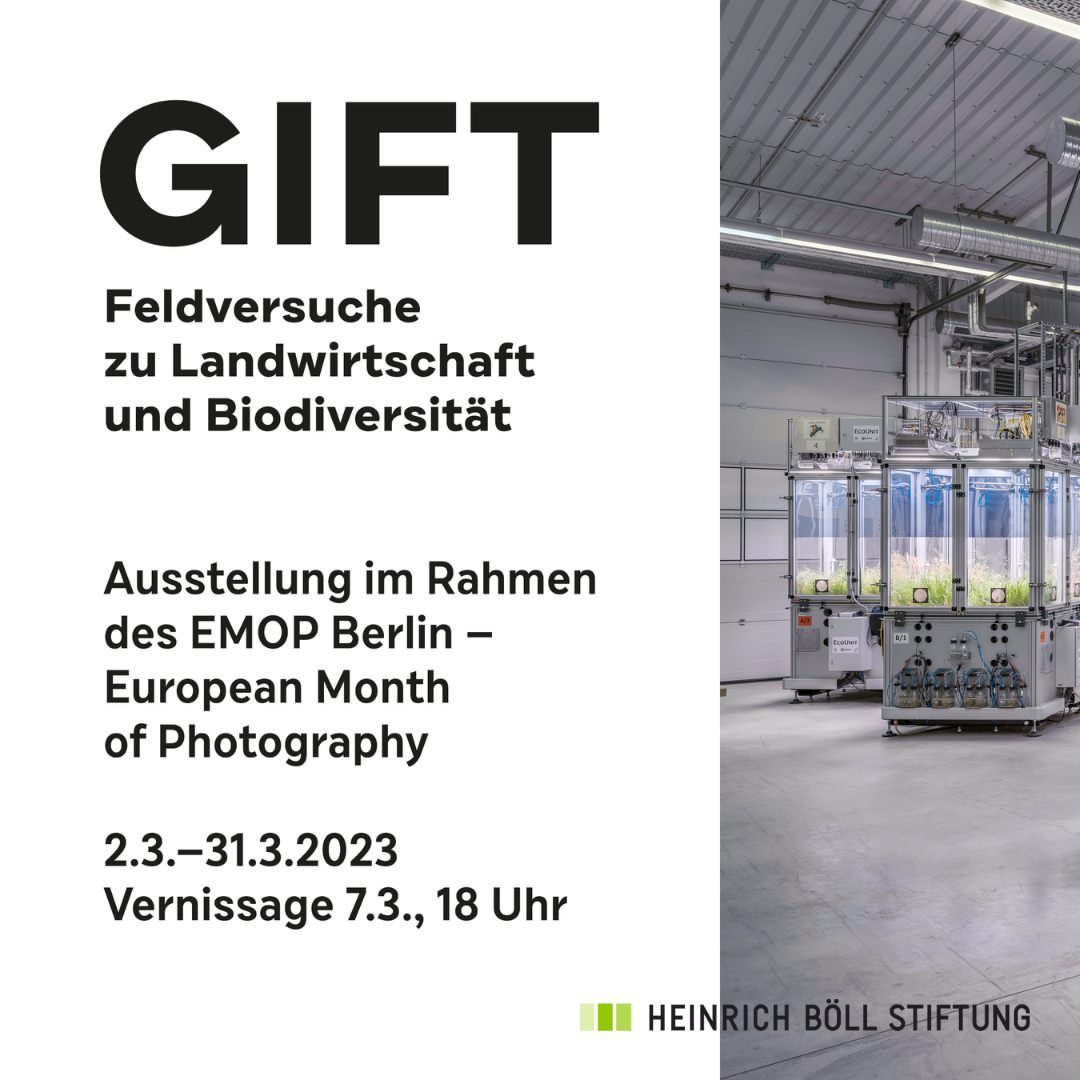 gift, heinrich böll stiftung, exhibition