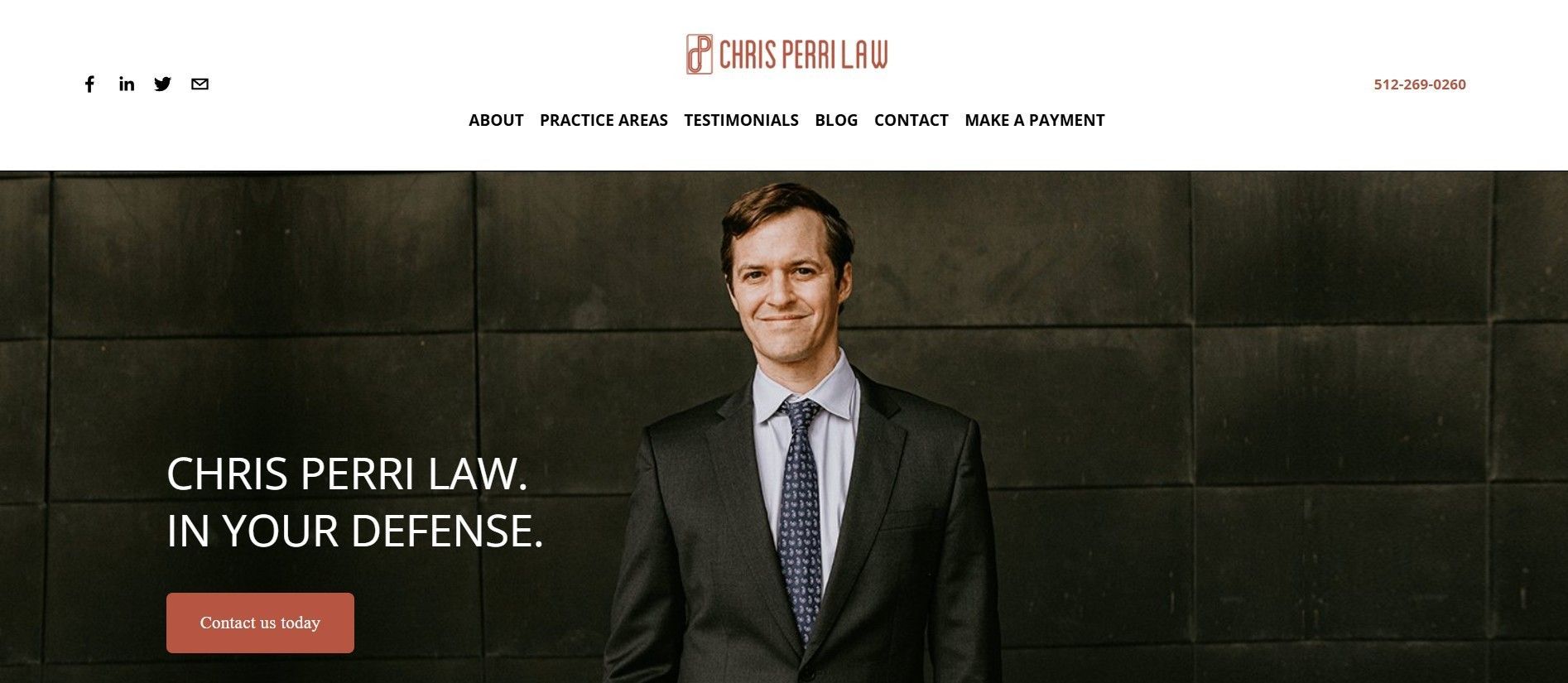 Chris Perri Top Appeal Attorney Ranked #9 in Texas Chris Perri Top Appeal Attorney, ranked #9 in the state of Texas for the year 2024 by The Institute for Attorney Oversight.