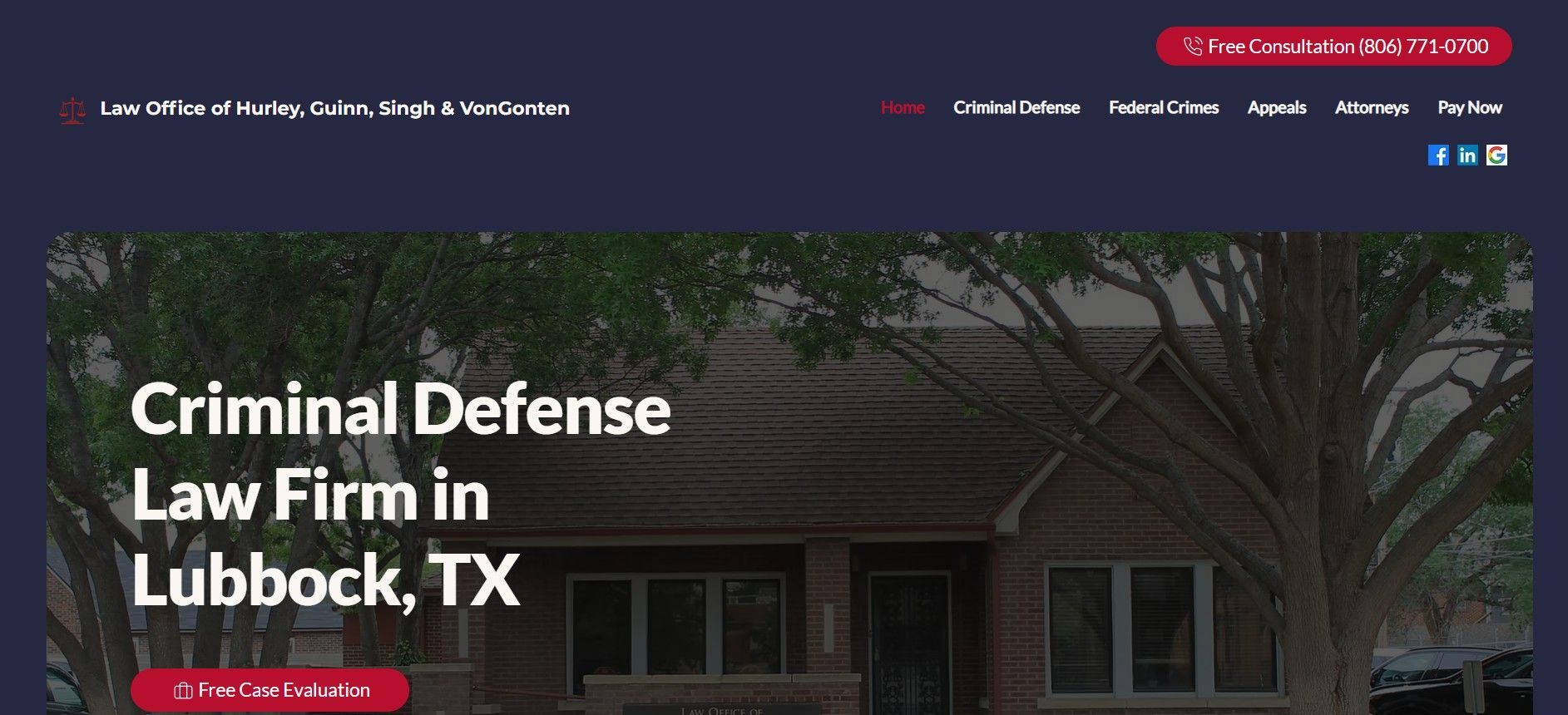 Hurley, Guinn, Singh & VonGonten Top Appeal Attorney Ranked #17 in Texas Hurley, Guinn, Singh & VonGonten Top Appeal Attorney, ranked #17 in the state of Texas for the year 2024 by The Institute for Attorney Oversight.