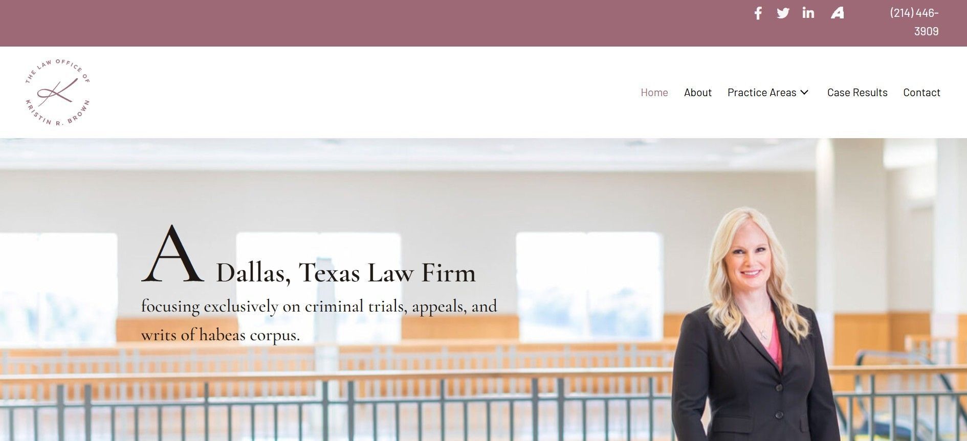Kristin R Brown Top Appeal Attorney Ranked #19in Texas Kristin R Brown Top Appeal Attorney, ranked #19 in the state of Texas for the year 2024 by The Institute for Attorney Oversight.