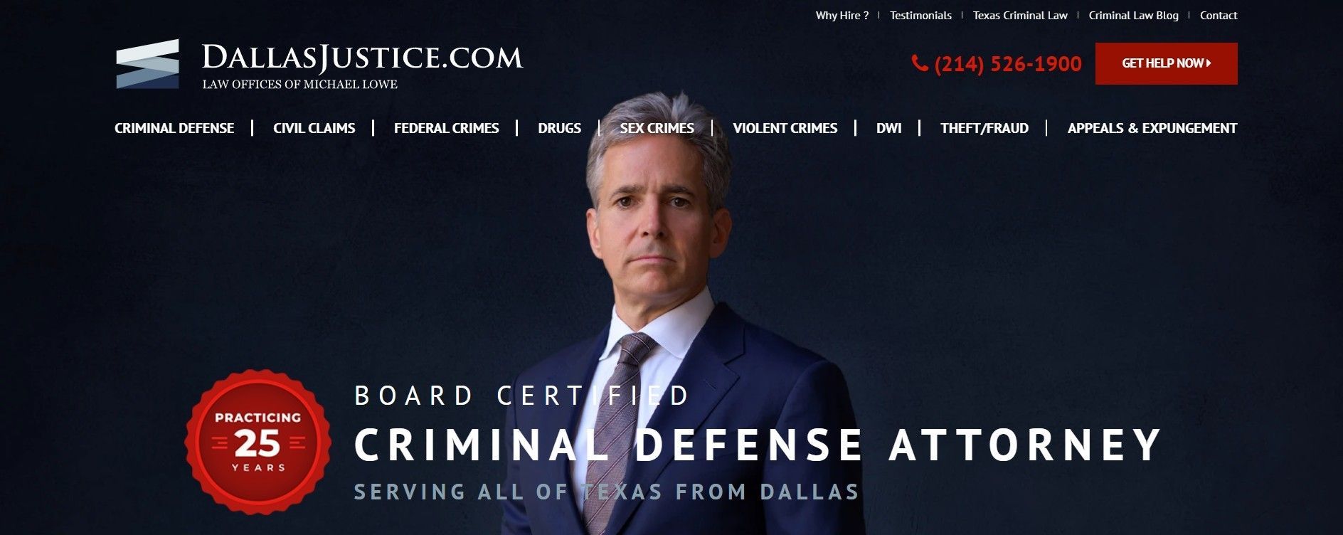 Michael Lowe Top Appeal Attorney Ranked #14 in Texas Michael Lowe Top Appeal Attorney, ranked #14 in the state of Texas for the year 2024 by The Institute for Attorney Oversight.