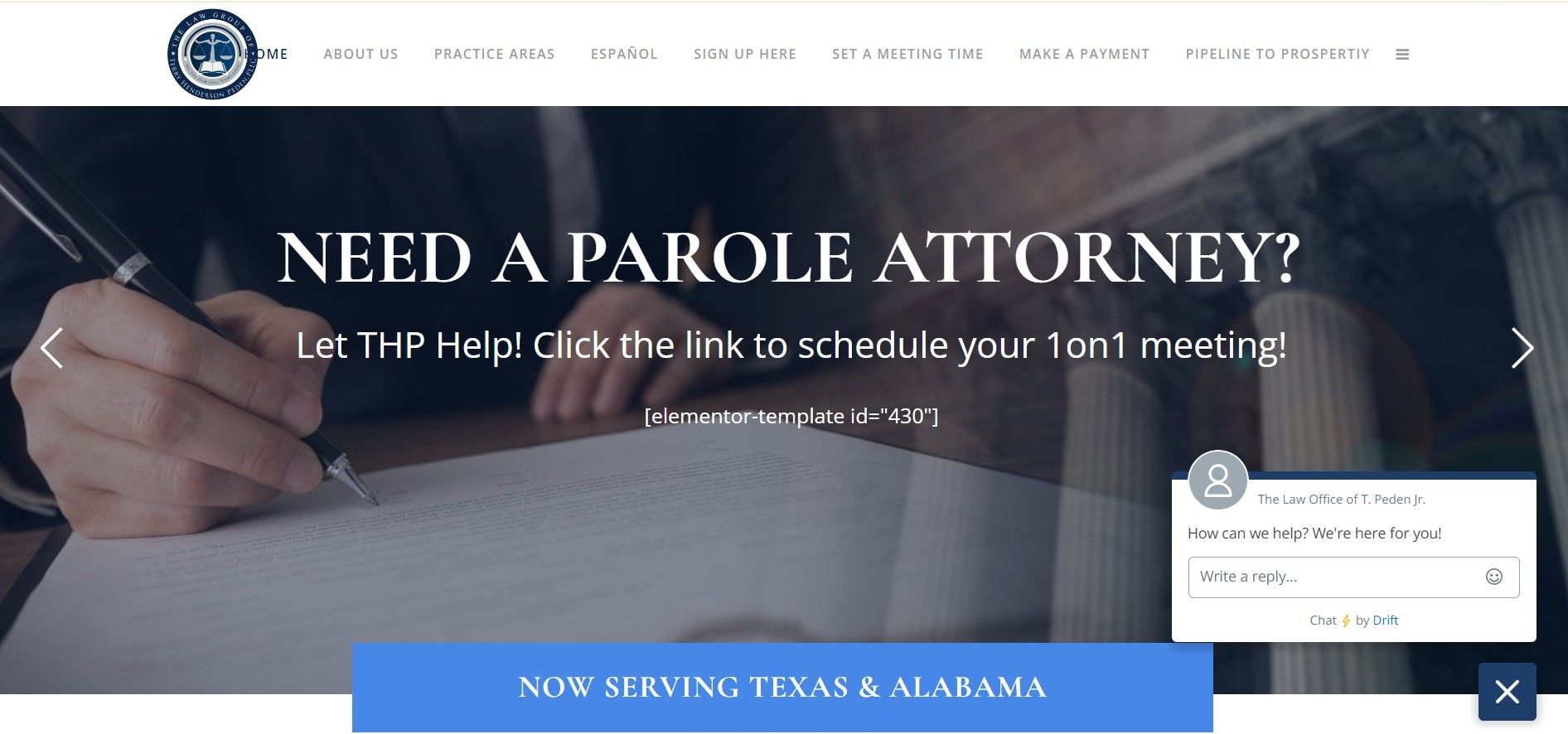 Terry H. Peden Top Parole Attorney Ranked #7 in Texas Terry H Peden Top Parole Attorney, ranked #7 in the state of Texas for the year 2024 by The Institute for Attorney Oversight.