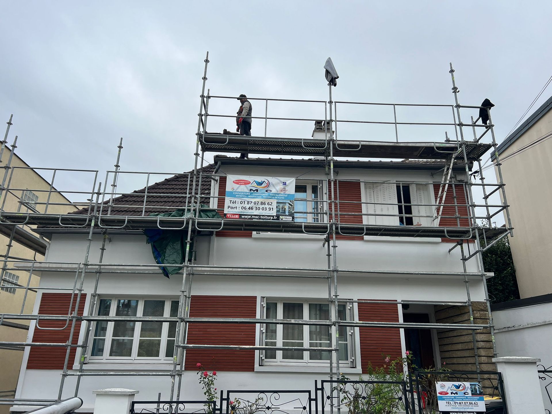 renovation toiture à Saint-Maur-des-Fosses 94100 - couvreur 94 Val de Marne