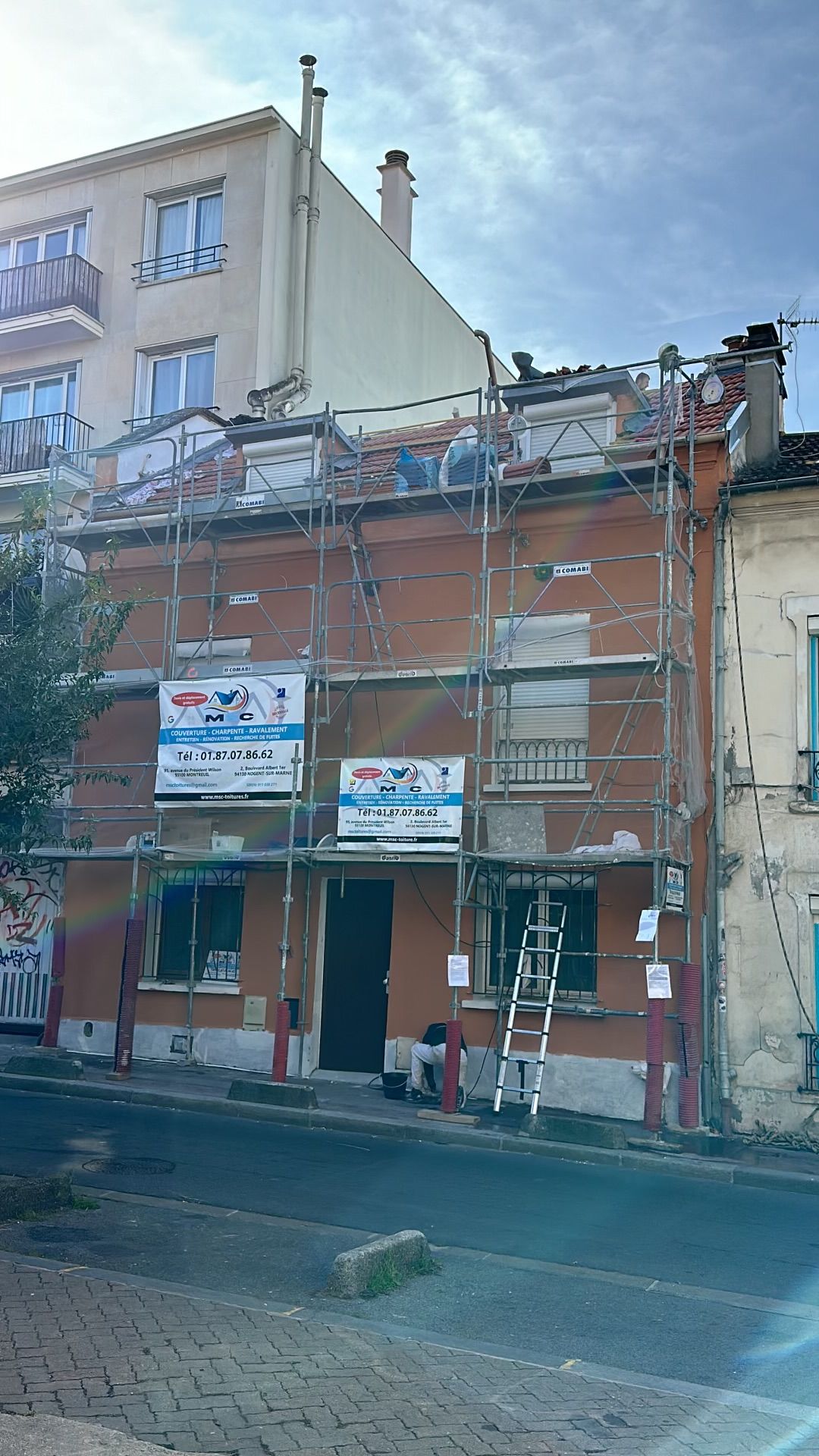 ravalement de façade Bagnolet 93170