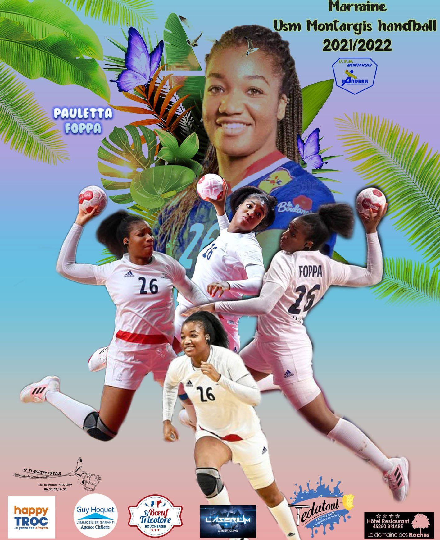 Pauletta Foppa handball médaille d'or jeux olympiques Tokyo 2021