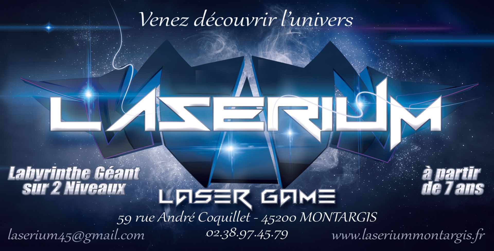 LASERIUM - LASER GAME LABYRINTHE