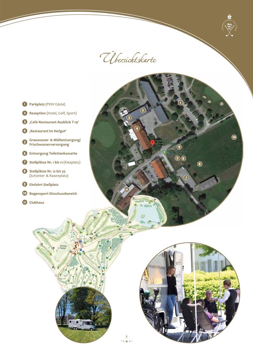 Uebersichtskarte Fuerstlicher Stellplatz Bad Waldsee