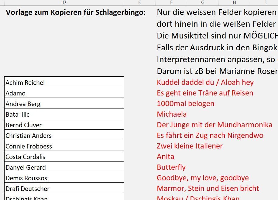 Musikliste