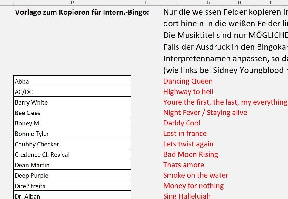 Musikliste