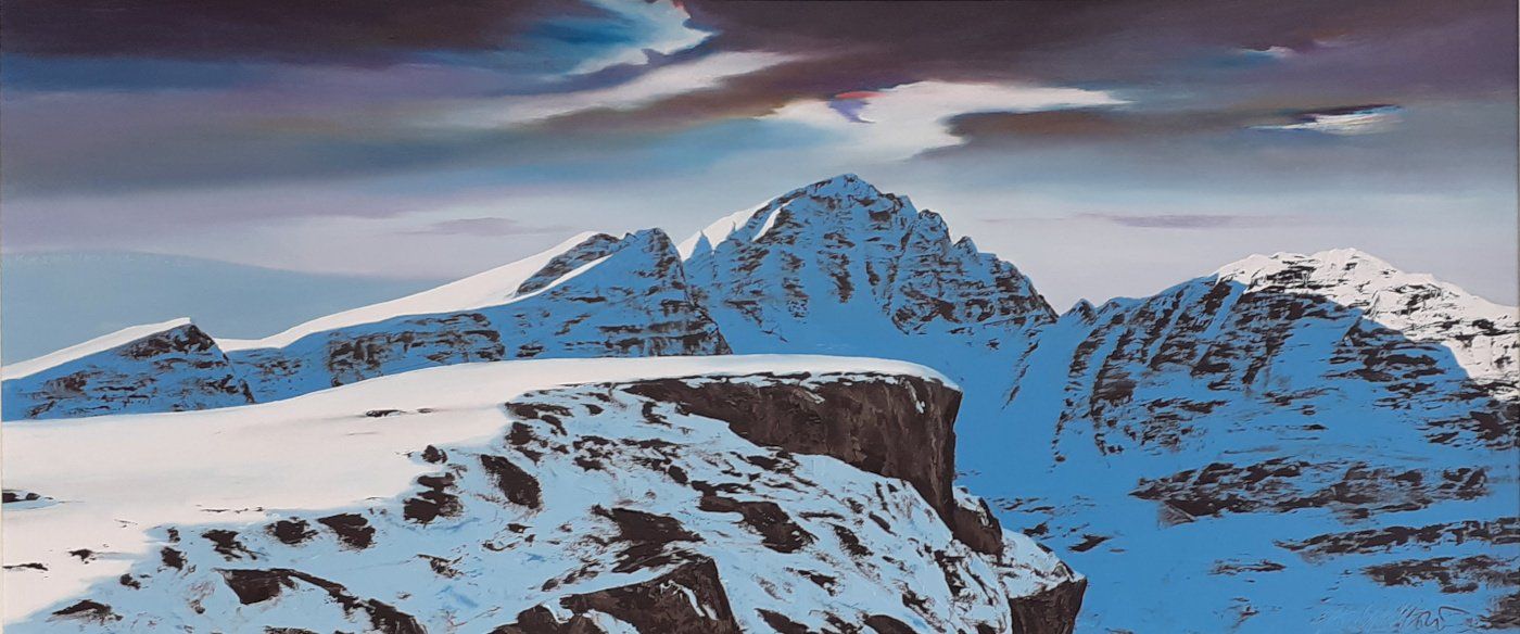 mullan an rathan original artwork of scottish landscape by peter goodfellow