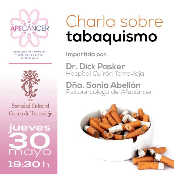 Charla sobre tabaquismo