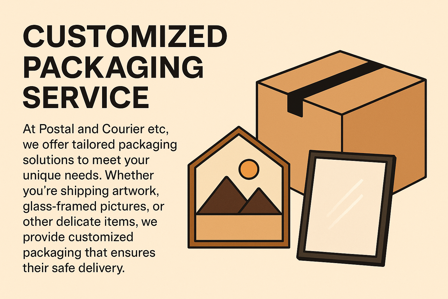 Customized packaging service