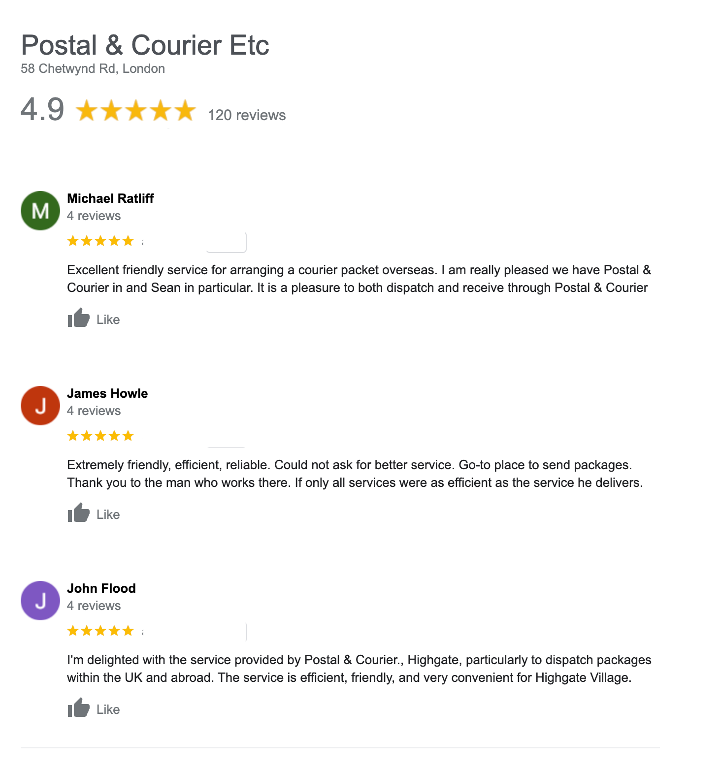 International Parcel Courier