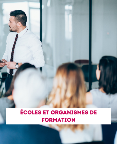 écoles et organisme de formation