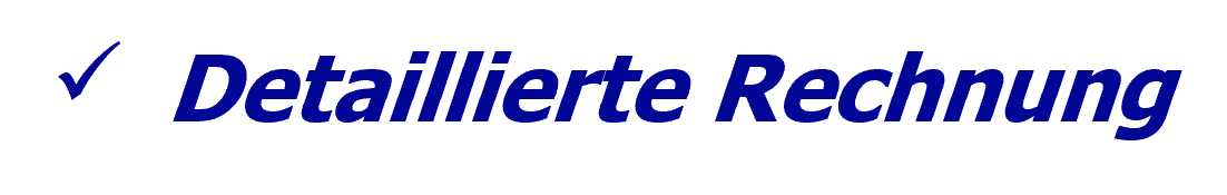 Rechnung Rechnung