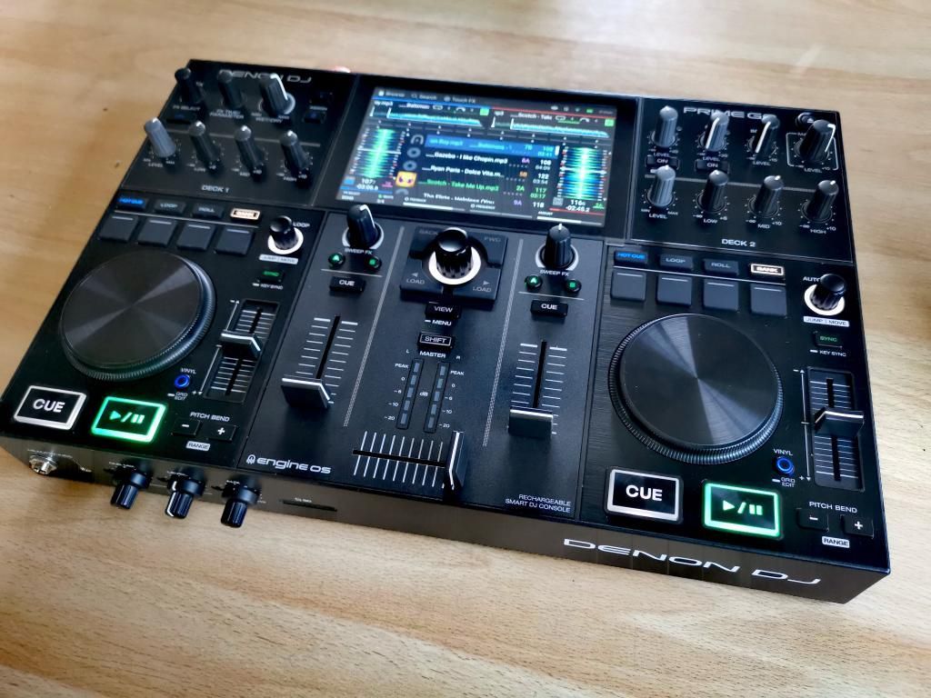 Akku-DJ-Konsole DENON PRIME GO Mischpult DENON Prime GO