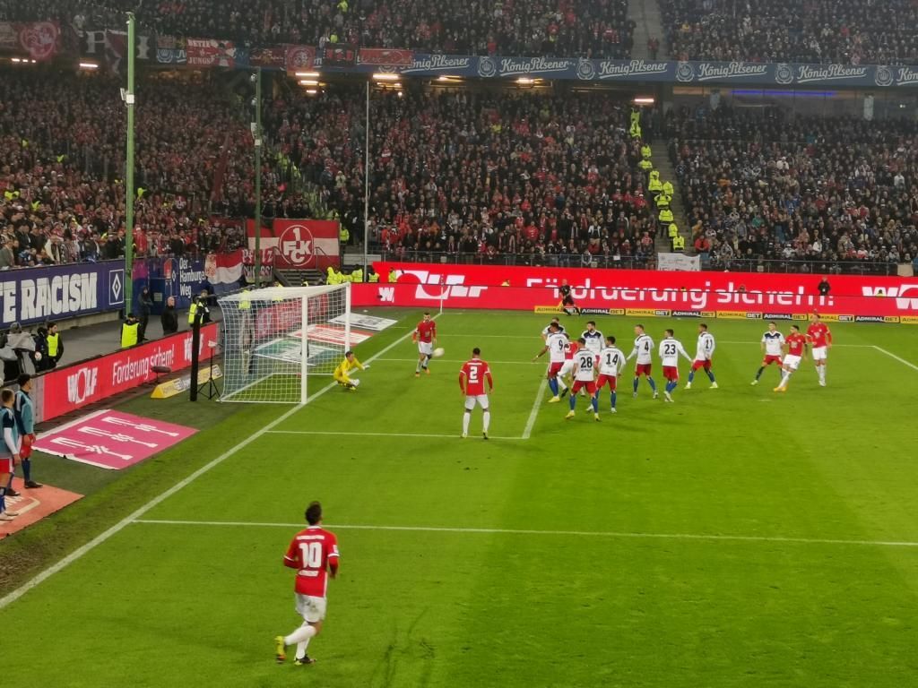 1.FCK - diesmal beim HSV Fussballszene in Hamburg
