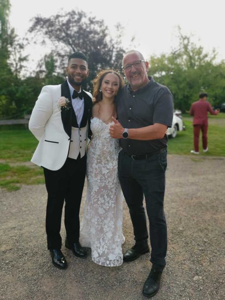 Brautpaar mit DJ Tom