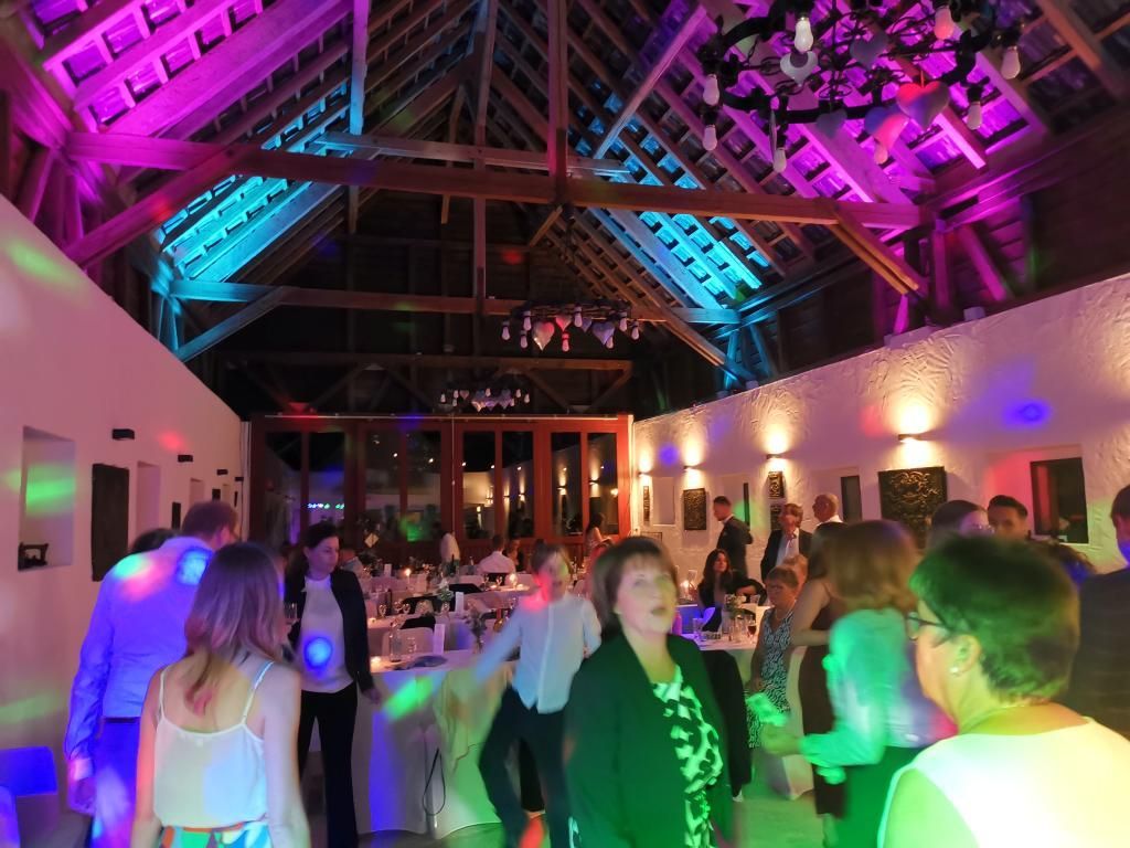 Hunolsteiner Hof bei Morbach mit Dekobeleuchtung