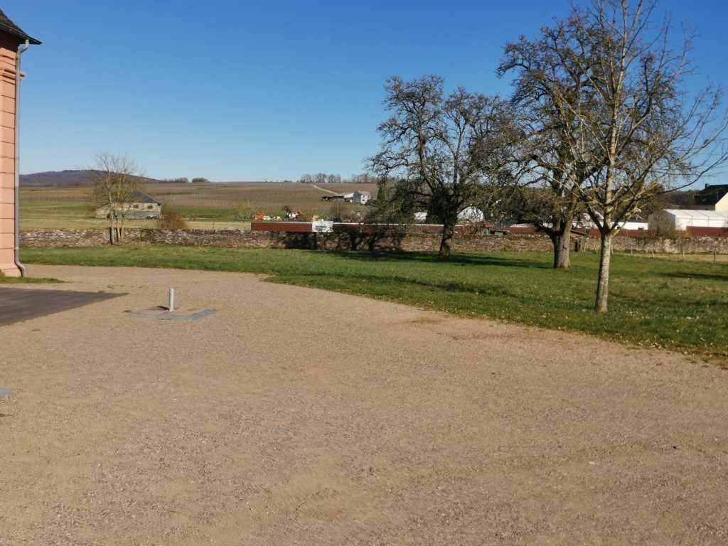 Die weitläufige, grüne Parkanlage auf Schloss Bekond bereit für eine freie Trauung im Freien.