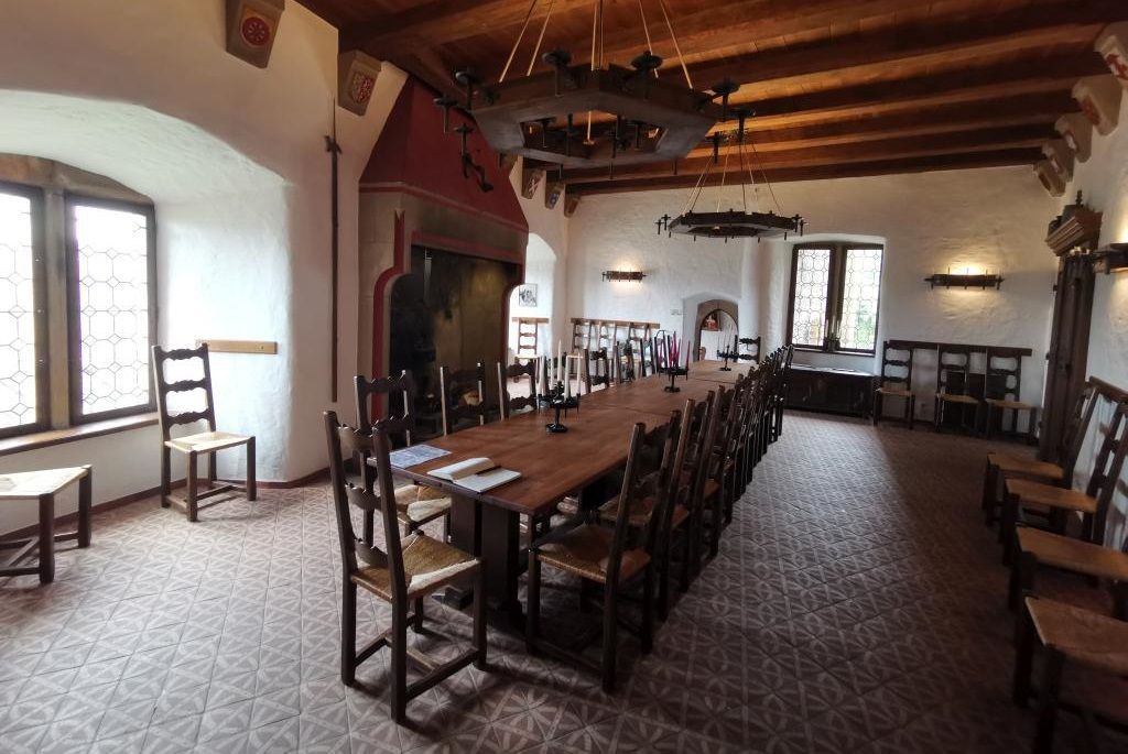 Wappensaal im Schloss Oberstein