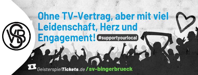 Zum Geisterspielticket für den SVB