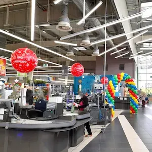 deco ballon hypermarche