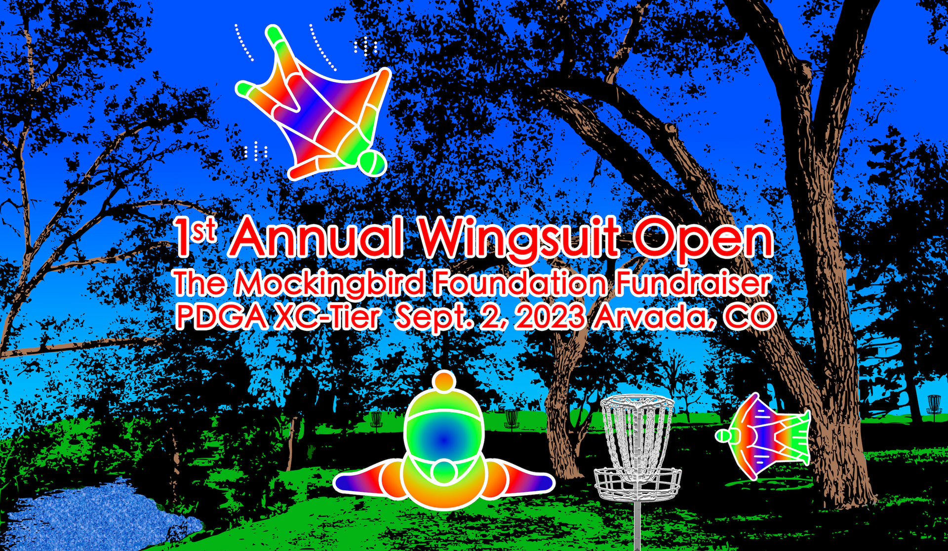 Wingsuit Open Fundraiser Disc Golf Tournament