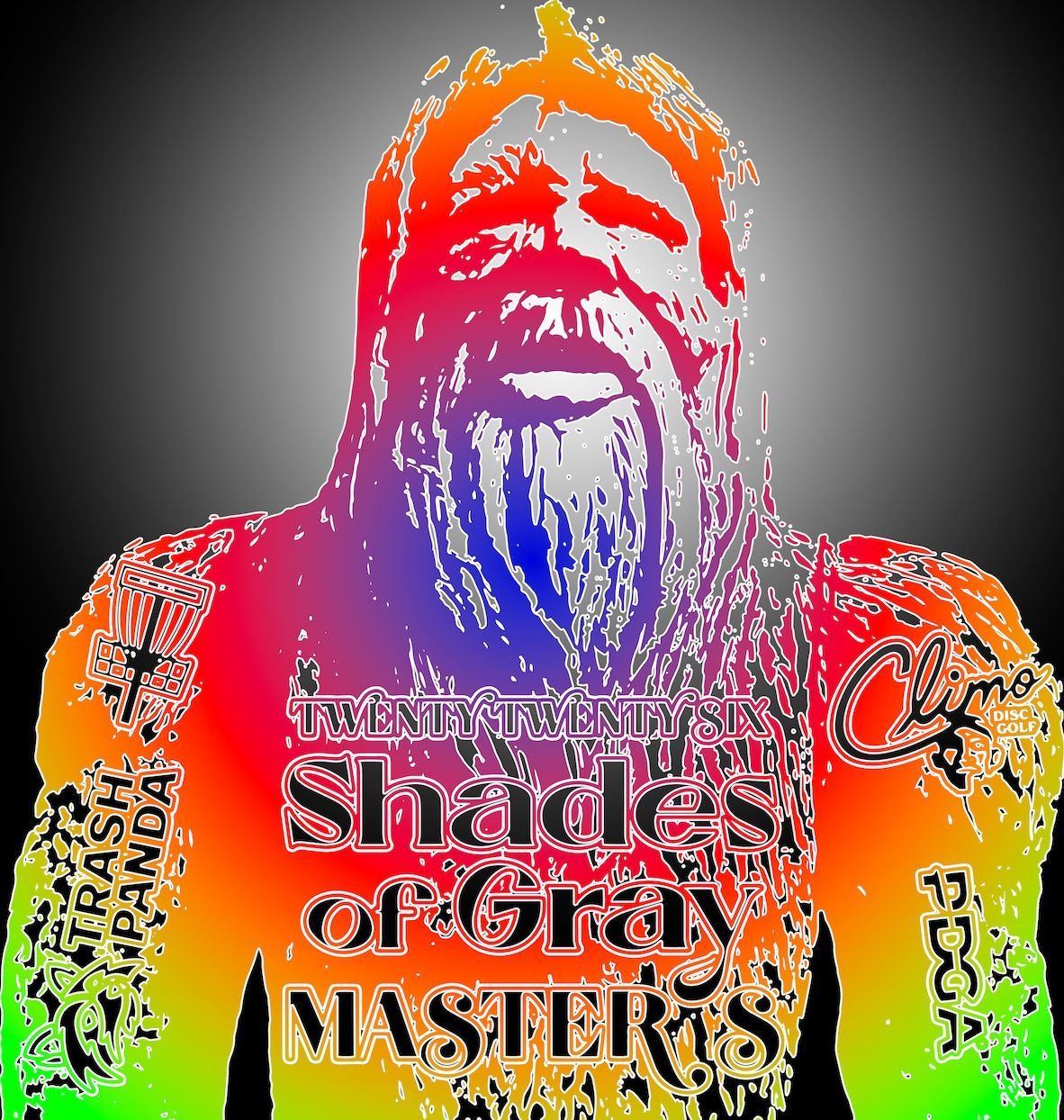 2026 Shades of Gray Masters Supported by Climo Disc Golf tournament logo