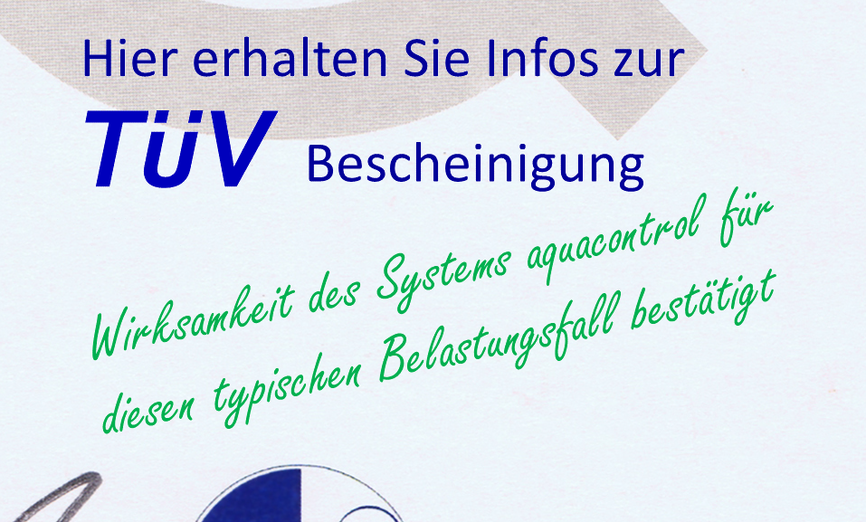 TÜV Wirksamkeit bestätigt TÜV Wirksamkeit bestätigt