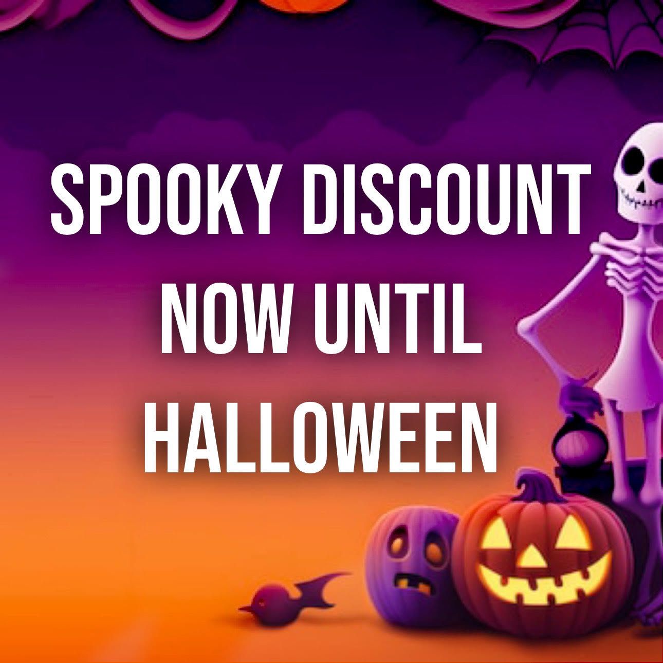 discount code for online fitness programs. Halloween special discount code. Triple Triumph Fitness.