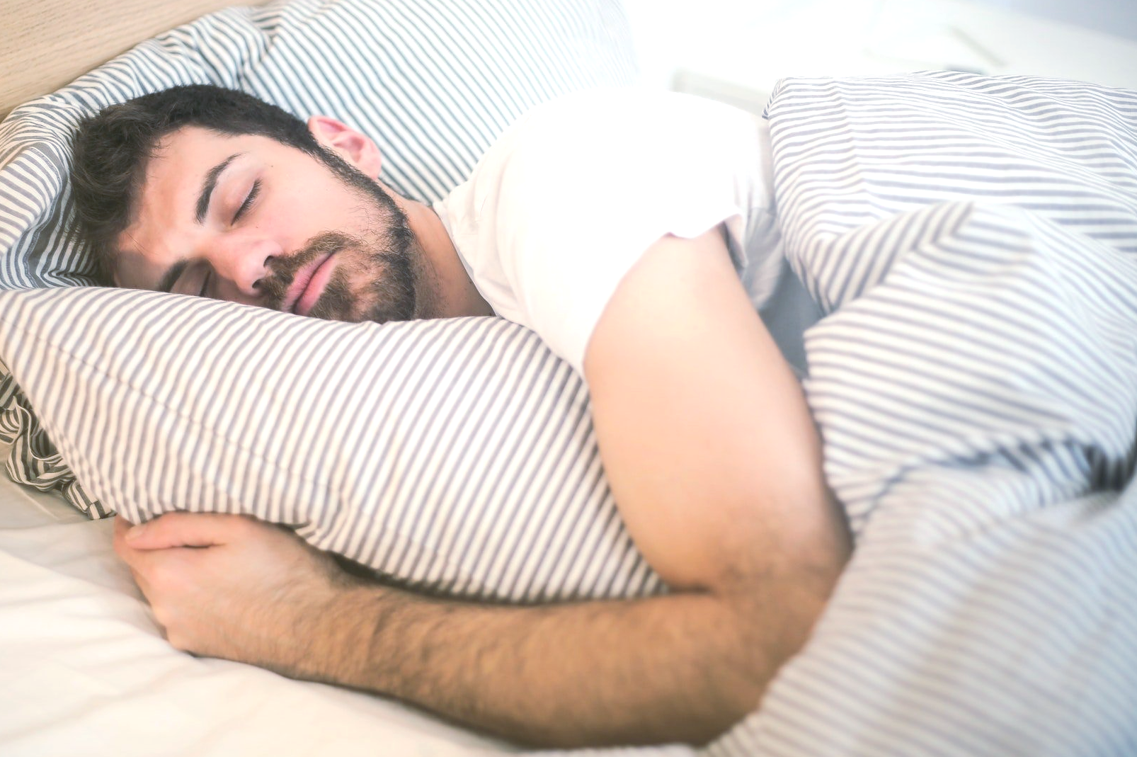 Foto: Pexels schlafender Mann