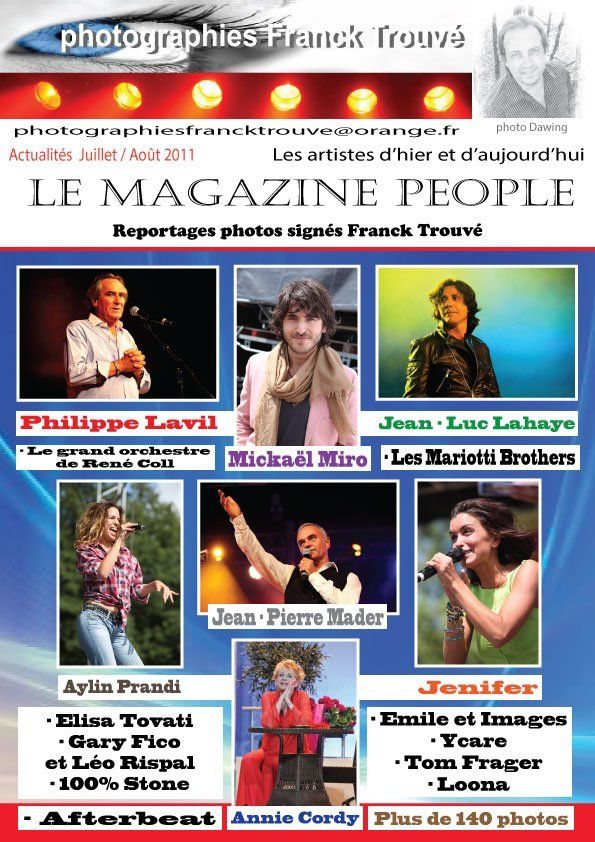 Jenifer / Mickaël Miro / Elisa Tovati / Philippe Lavil / Jean - Luc Lahaye / Les Mariotti Brothers / Loona / Le grand orchestre de René Coll / Aylin Prandi / Emile et Images / Ycare / Jean - Pierre Mader / Tom Frager / Afterbeat / Annie Cordy / Gary Fico et Léo Rispal / 100 % Stone photo franck trouvé