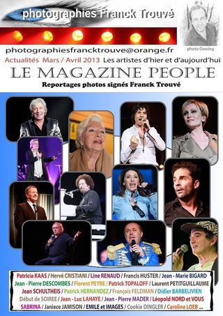 Patricia Kaas / Hervé Cristiani / Line Renaud / Sabrina / Jean - Luc Lahaye / Jean Schultheis / Jean - Marie Bigard / Génération Abba / Caroline Loeb / Florent Peyre / Léopold Nord et Vous / Aude Henneville / Patrick Topaloff / Janiece Jamison / Jean - Pierre Descombes / Début de Soirée / Claude François / Jean - Pierre Mader / Cookie Dingler / Olivier Laurent / Patrick Hernandez / Laurent Petitguillaume / Emile et Images / Serge Gainsbourg / François Feldman / Cirque Pinder / César / Didier Barbelivien / Francis Huster photo franck trouvé