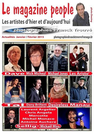 Tal / Dany Brillant / Desireless / Mickaël Miro / Chris Angela / Les Aristo' / Michel Monaco / Sellig / Manau / Laurent Argelier / Mick Micheyl / Antoine Aucherre / Mercotte / Michael Jones / Dave photo franck trouvé